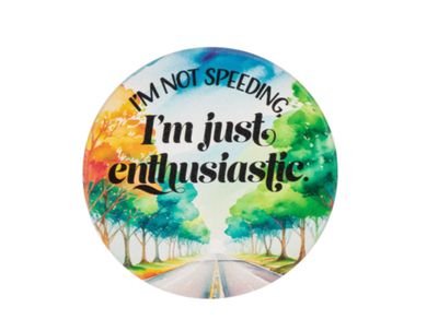 I&#39;m Not Speeding Car Coaster