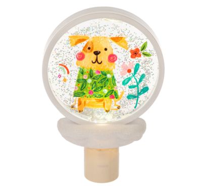 Whimsy Dog Shimmer LED Nightlight