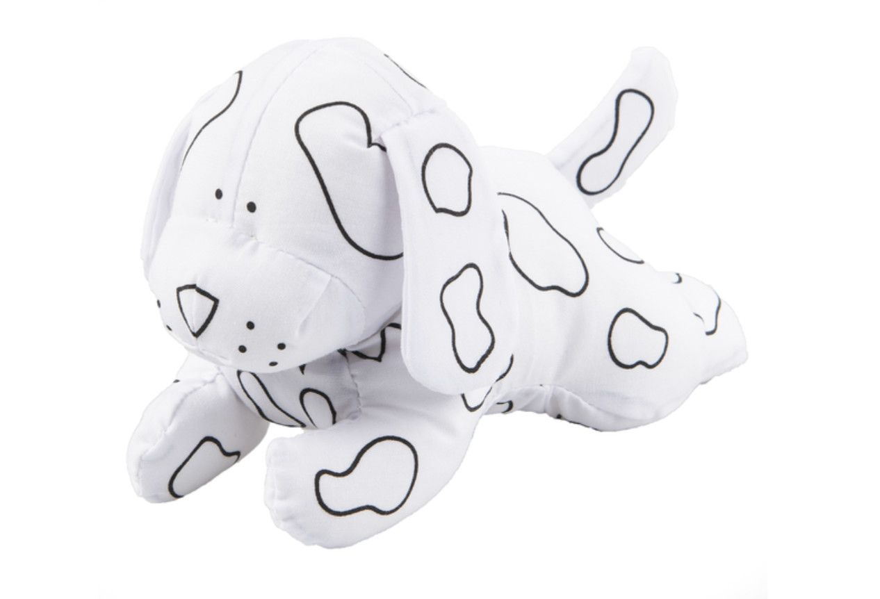 Coloring Kit Set | Stuffed Dog