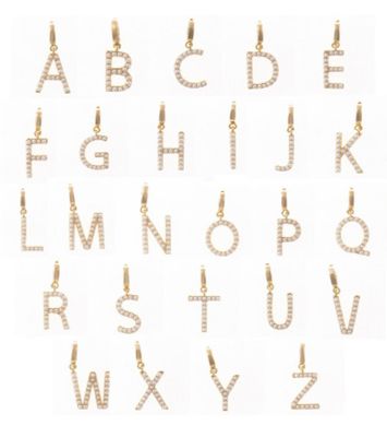 The Avery Pearl Luxe Initial Charm