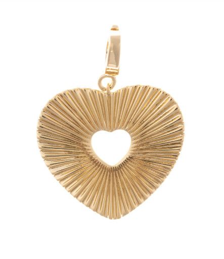 Heart Cutout Luxe Charm