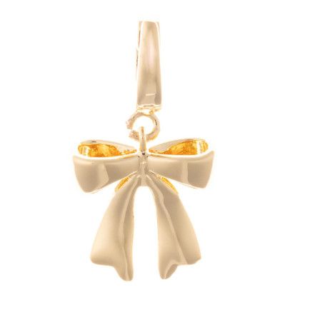 Gold Bow Luxe Charm