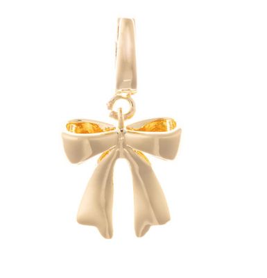 Gold Bow Luxe Charm
