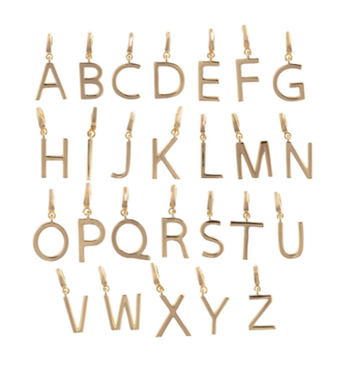The Tia Luxe Initial Charm