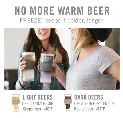 Beer Freeze Cooling Cup | Grey