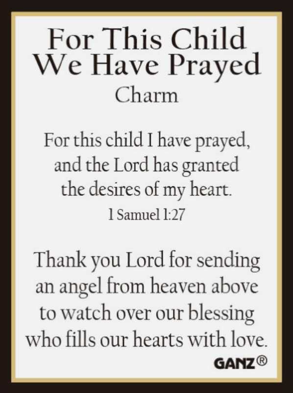 This Child We Prayed Token