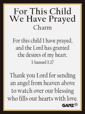 This Child We Prayed Token