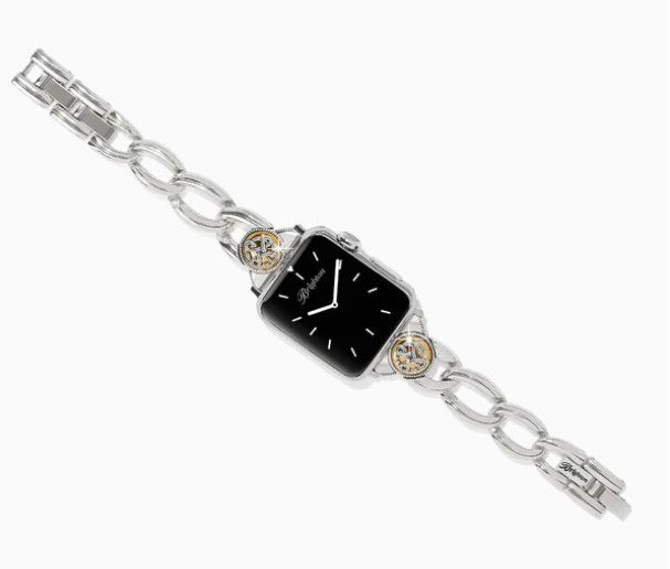 Interlok Noir Two Tone Watch Band