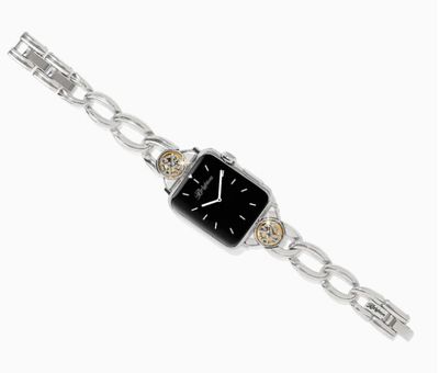 Interlok Noir Two Tone Watch Band
