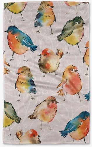 Tweet Tweet Tea Towel