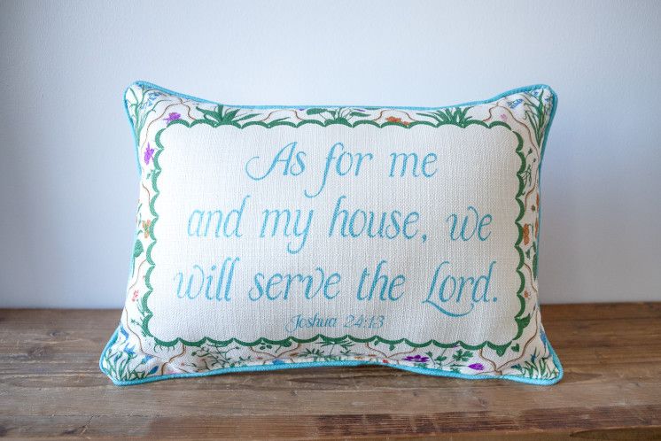 As For Me &amp; My House Pillow