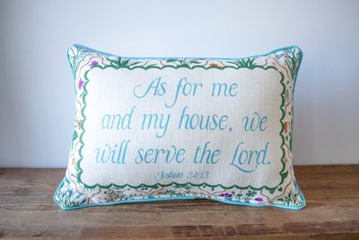 As For Me &amp; My House Pillow