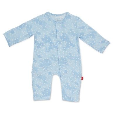 Magnetic Me™ Blue Doeskin Coverall, Size: 3-6M