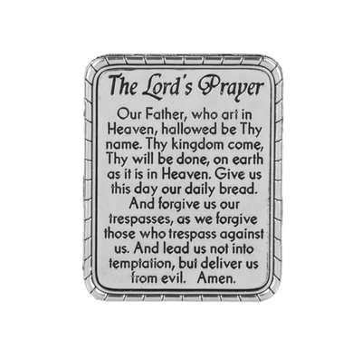 The Lord's Prayer Token