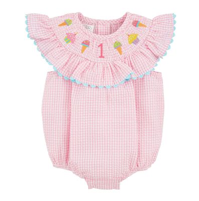 One Smocked Bubble | 12-18m