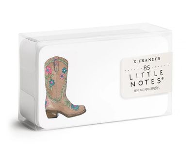 Cowboy Boot Little Notes