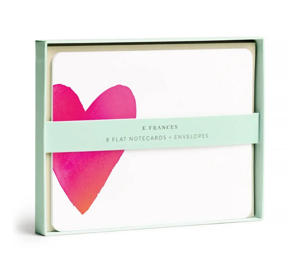 Big Heart Flat Notes | Boxed Notecard Set
