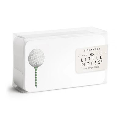 Golf Tee Little Notes