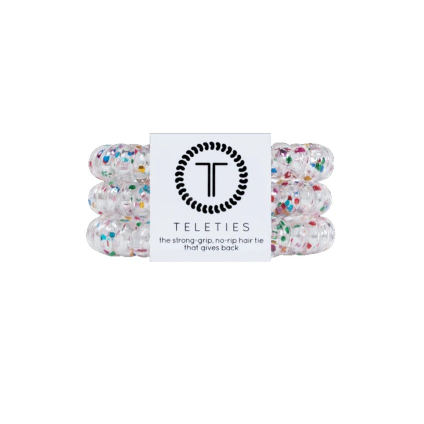 Teleties™ Hair Ties | Party People, Size: Small