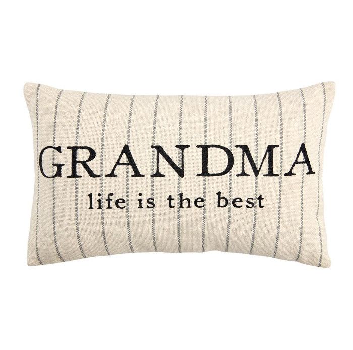 Striped Pillow, Color: Grandma