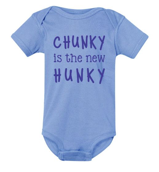 Chunky Hunky Onesie, Size: Newborn