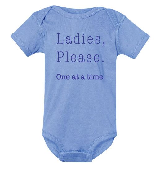 Ladies Please Onesie , Size: Newborn