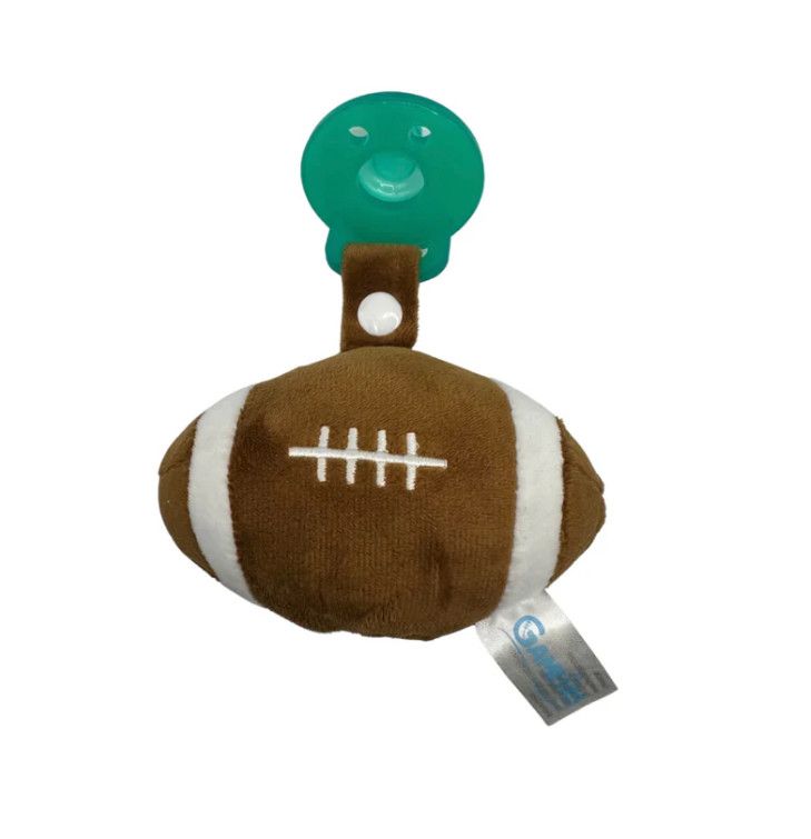 Gamezies Plush Sport Pacifier , Color: Football