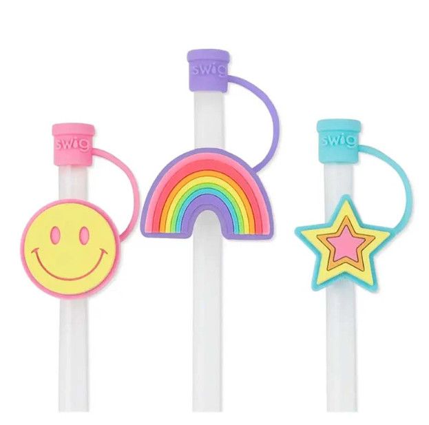 Swig Oh Happy Day Collection , Size: Straw Topper Set