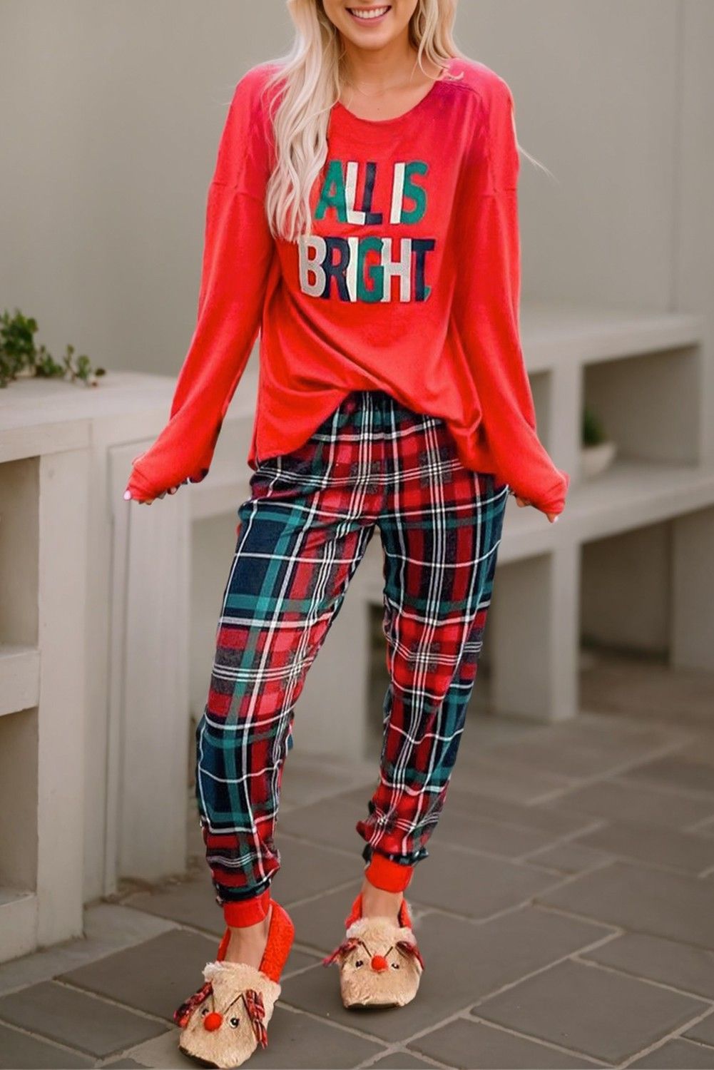 The Bright Pajama Set, Size: S