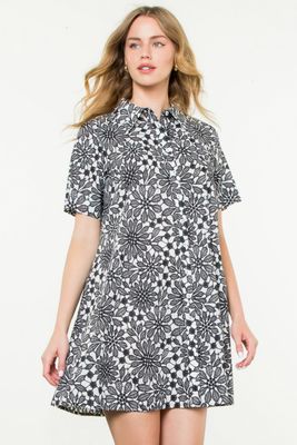 The Crew Embroidery Dress, Size: XS