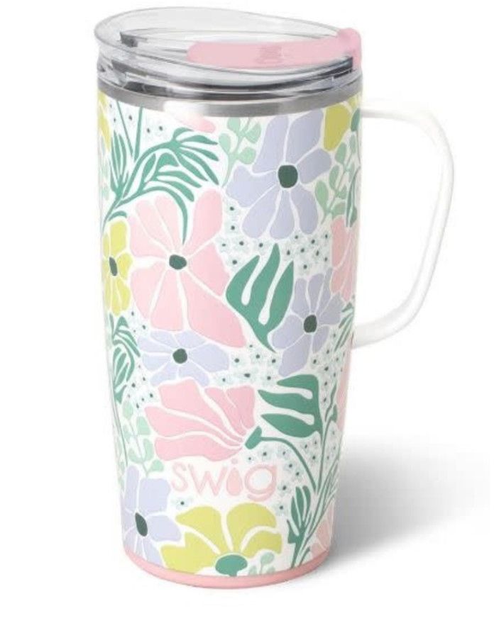 Swig Garden Party Collection, Size: Travel Mug 22 oz