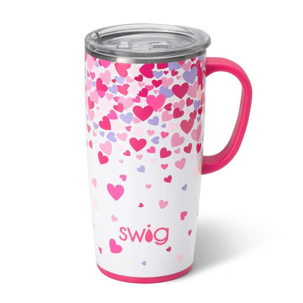 Swig Falling in Love Collection, Size: Travel Mug 22 oz
