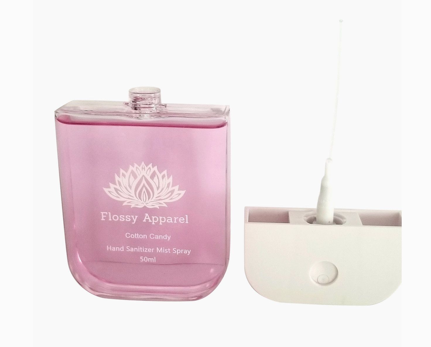 Refillable Hand Sanitizer Mist Spray, Fragrance: Cotton Candy