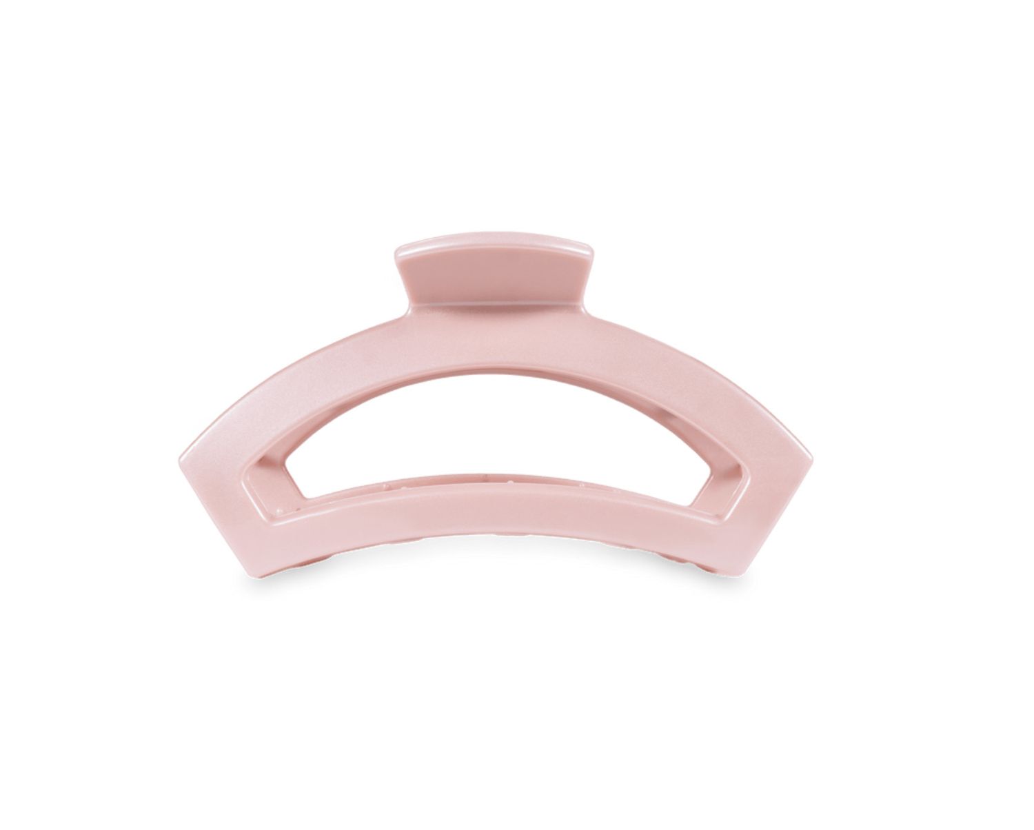 Teleties™ Open Hair Clip | Pearly Pink, Size: Small