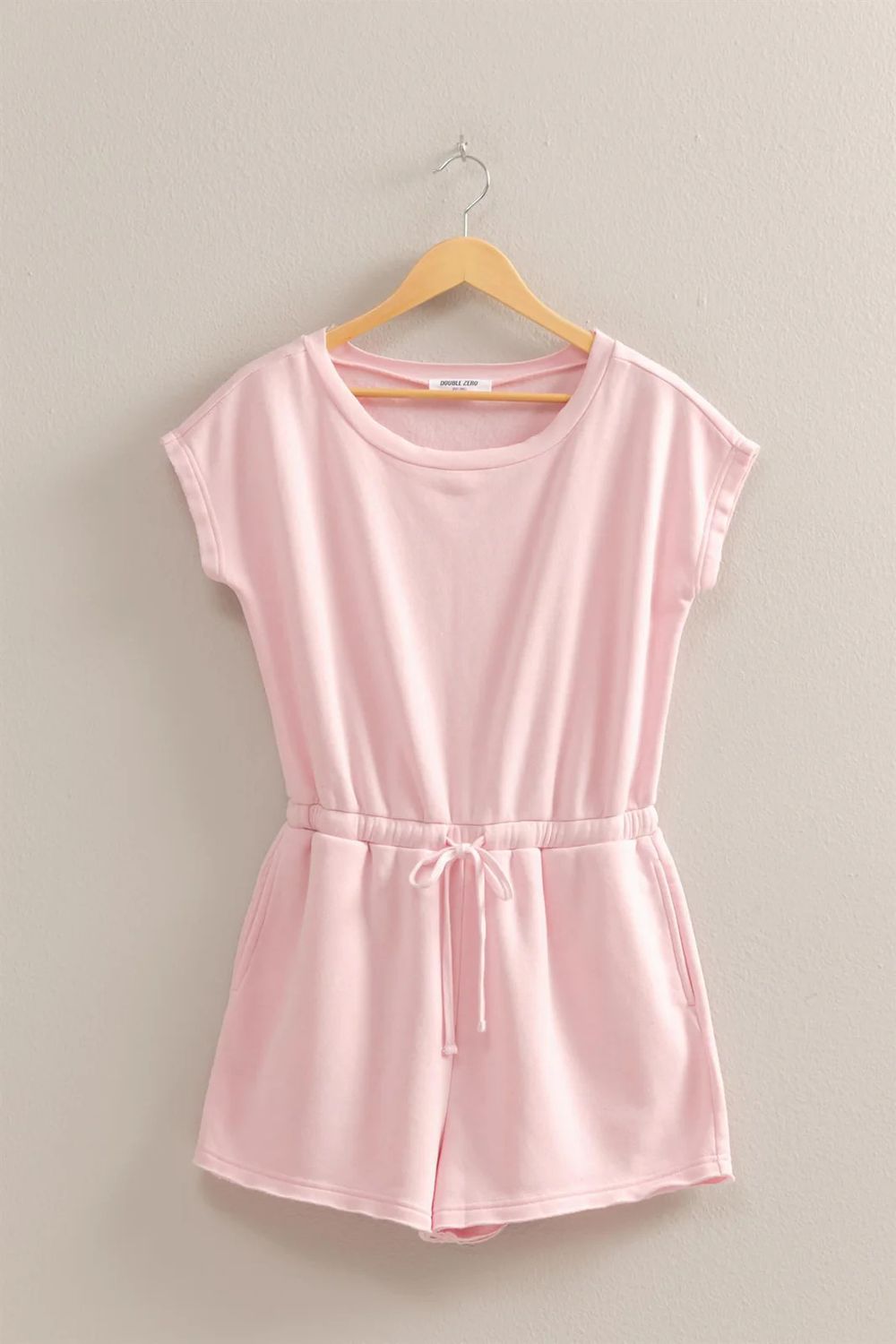 The Carey Romper, Color: Soft Pink, Size: S