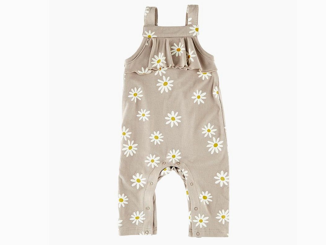 Daisy Ruffle Baby Romper, Size: 3-6