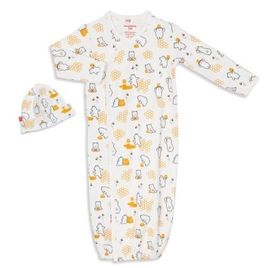 Magnetic Me™ Honey Bee Mine, Color: Gown Set, Size: NB-3M