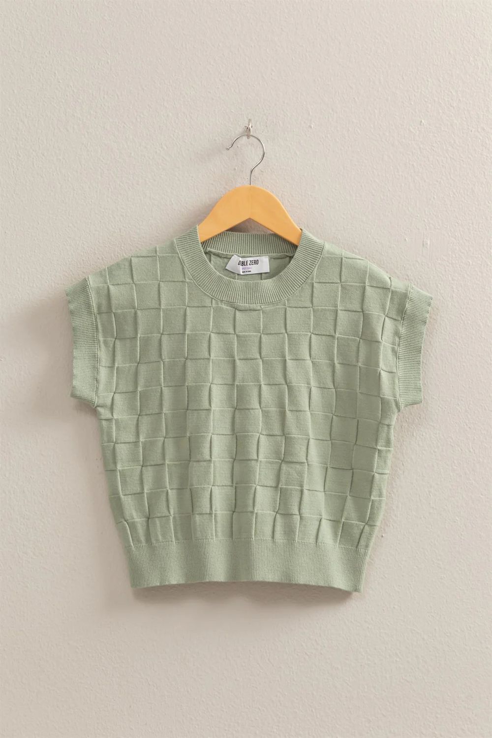 The Flynn Top, Color: Sage, Size: S