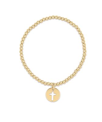 Enewton EXTENDS Classic Gold 3mm Bead Bracelet Blessed Gold Disc