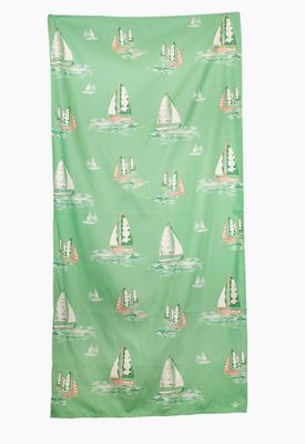 Sail Away Beach Towel Emerald Coast/Pink