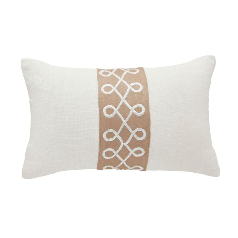 Lumbar Classic Fab Trim Pillow
