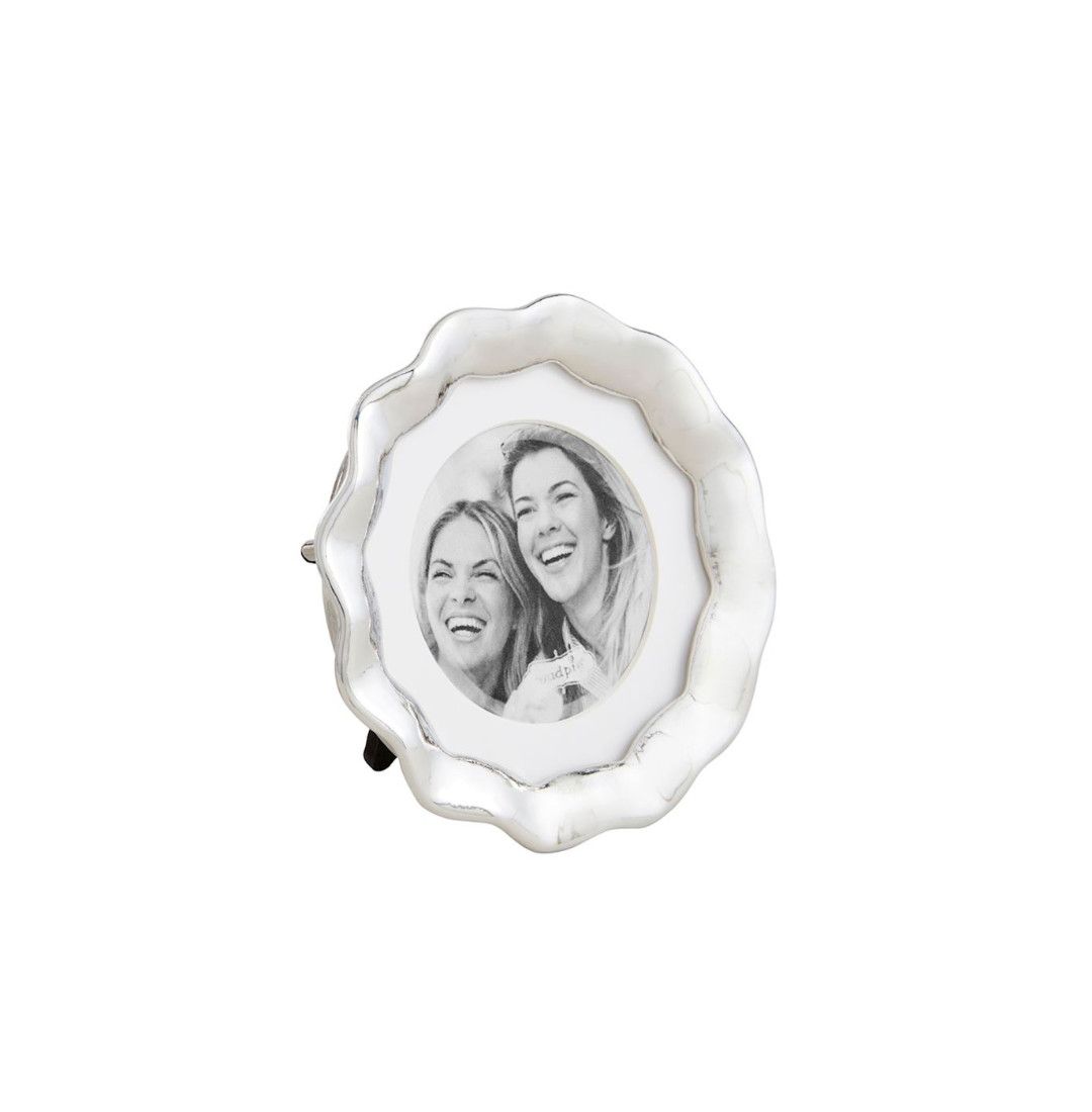 Wavy Metal Frame, Style: Round