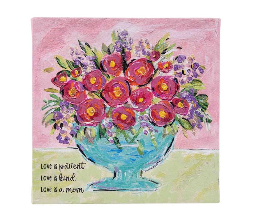 Love is Mom Canvas