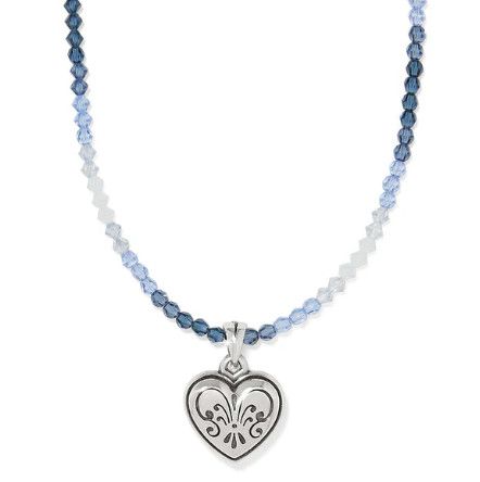 One Heart Ombre Necklace
