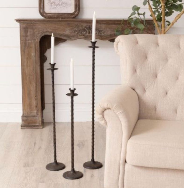Floor Taper Candle Holder
