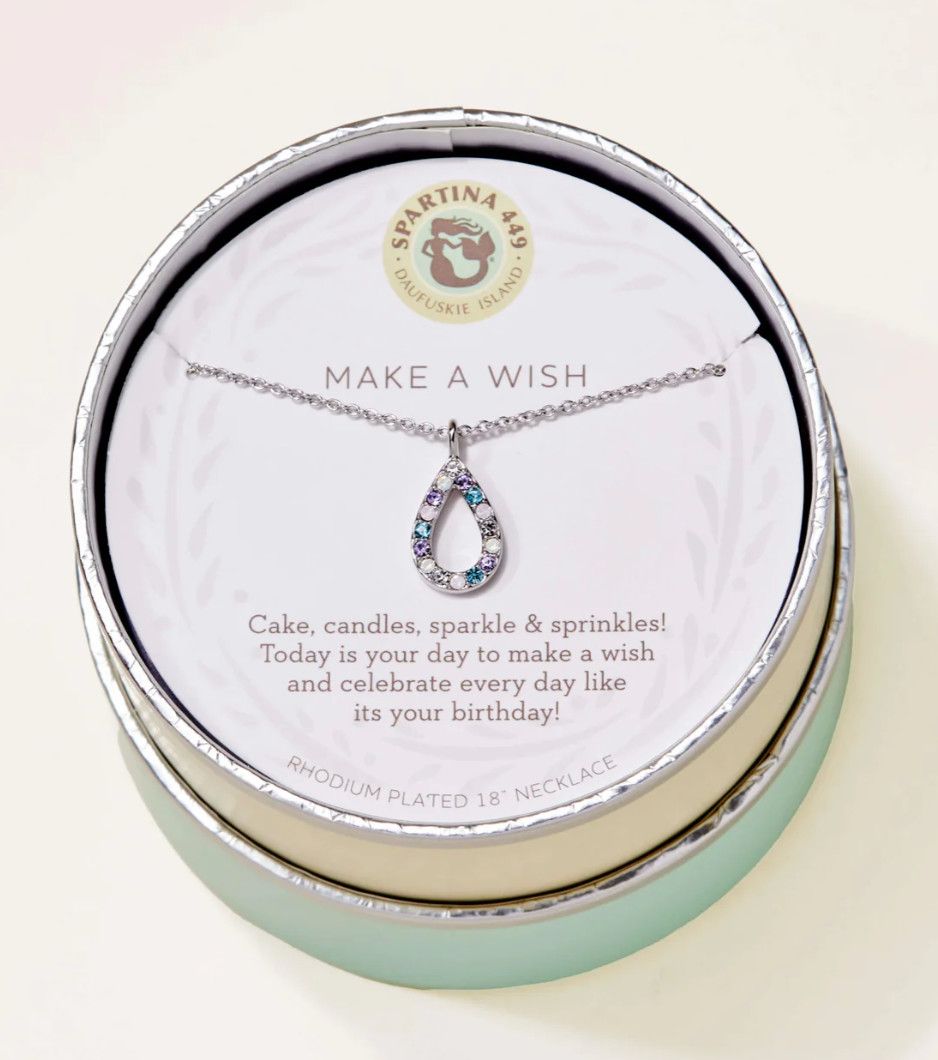SLV Necklace 18&quot; Make a Wish/Flame, Color: Silver