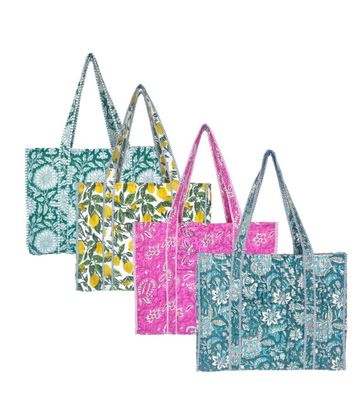 Quilted Tote Bag