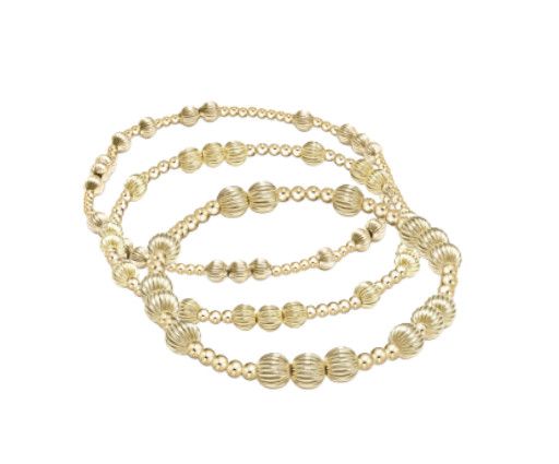 Hope Unwritten Dignity Bead Bracelet Gold