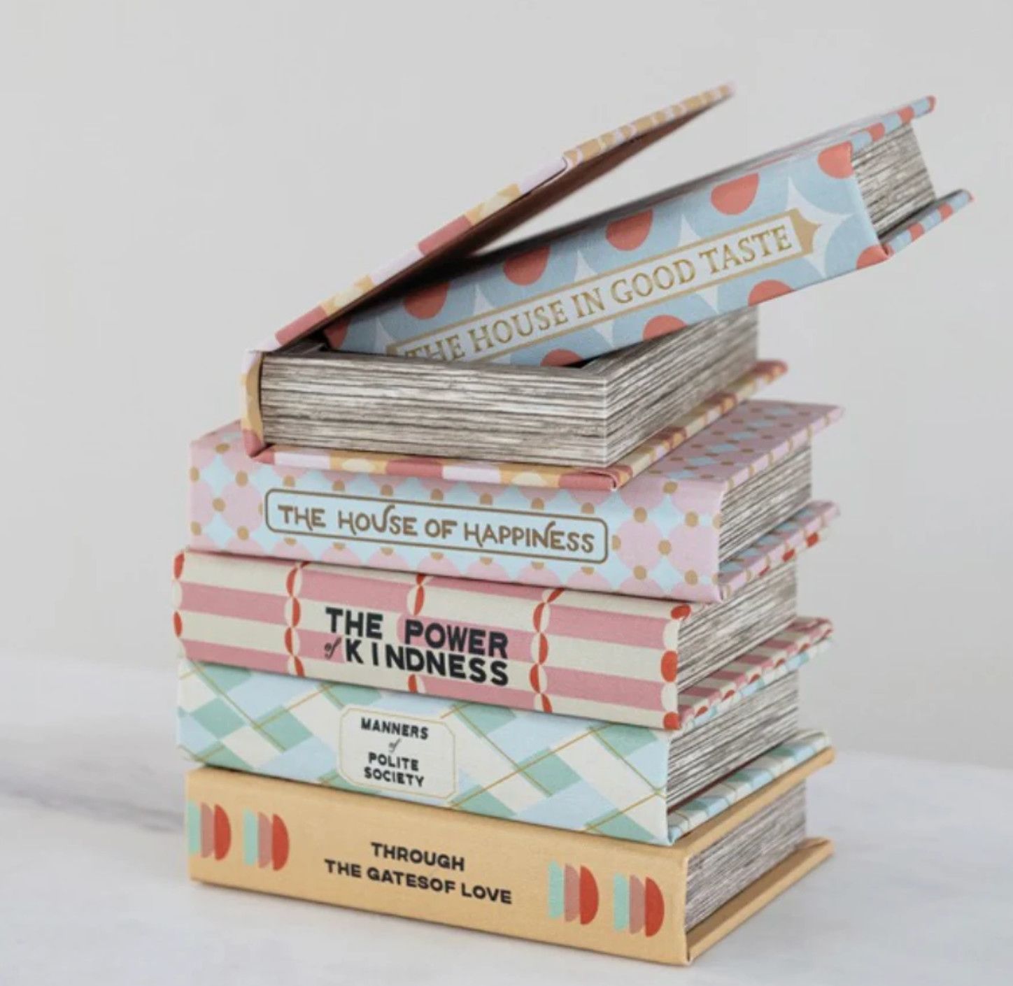 Small Canvas Book Storage Box