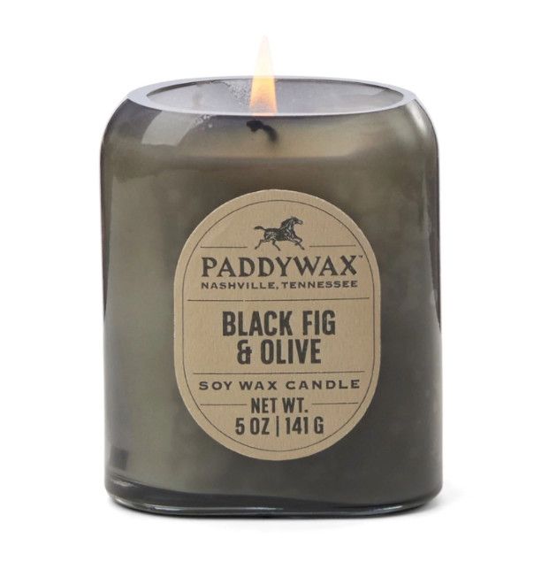 Nashville Black Glass Candle | Black Fig + Olive 5oz